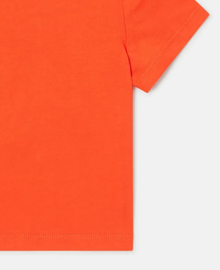 Stella McCartney Taco Print TShirt Red Kids Sweatshirt And TShirts