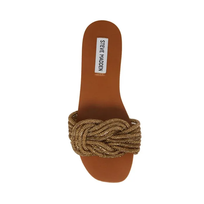 Steve Madden Adore Bronze Womens Sandals