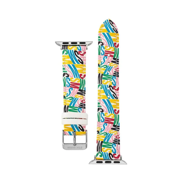 Steve Madden Apple Watch Logo Watch Band Multi 4244mm Womens Watches