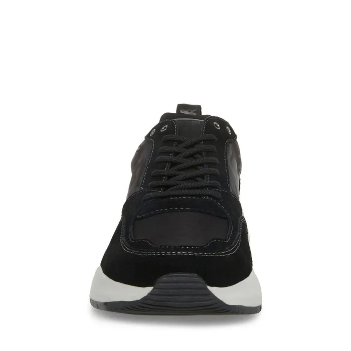Steve Madden Barron Black Mens Sneakers