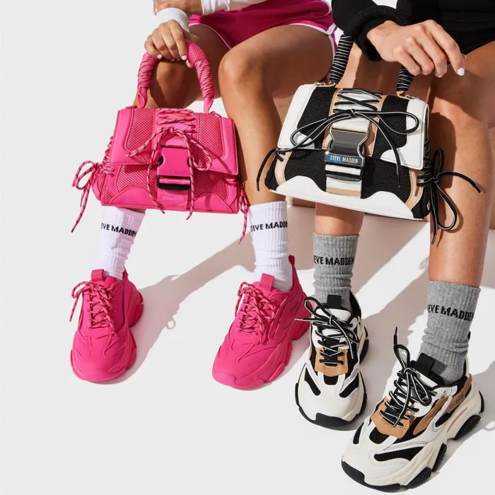 Steve Madden Bdiego Pink Neon Womens Crossbody Bags