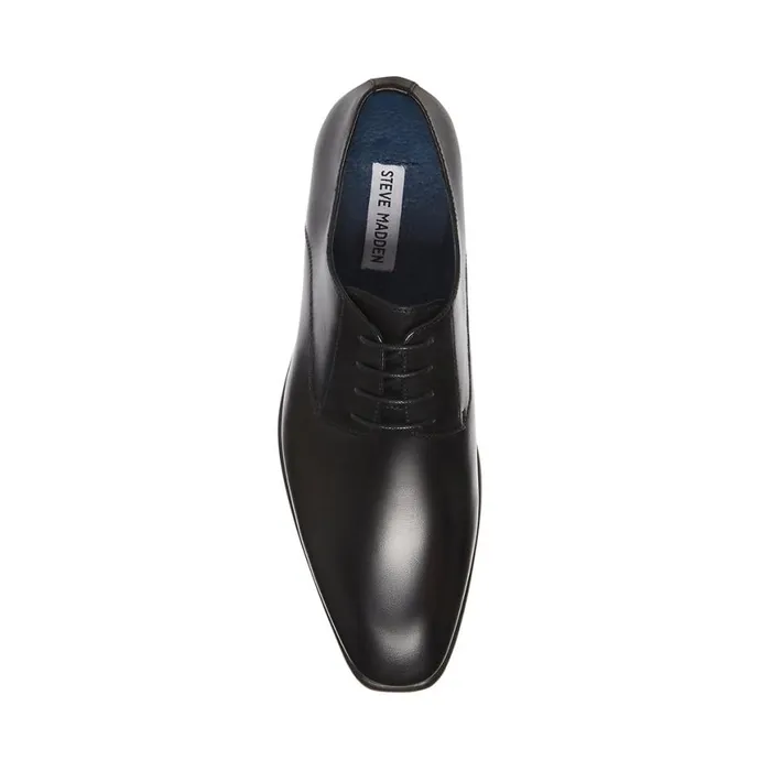 Steve Madden Beaux Black Leather Mens Dress Steve Madden Beaux Black Leather Mens Dress
