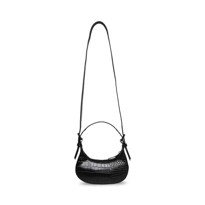 Steve Madden Bjustine Black Womens Crossbody Bags Steve Madden Bjustine Black Womens Crossbody Bags