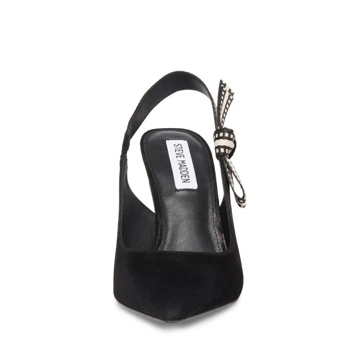 Steve Madden Bri Black Suede Womens Heels
