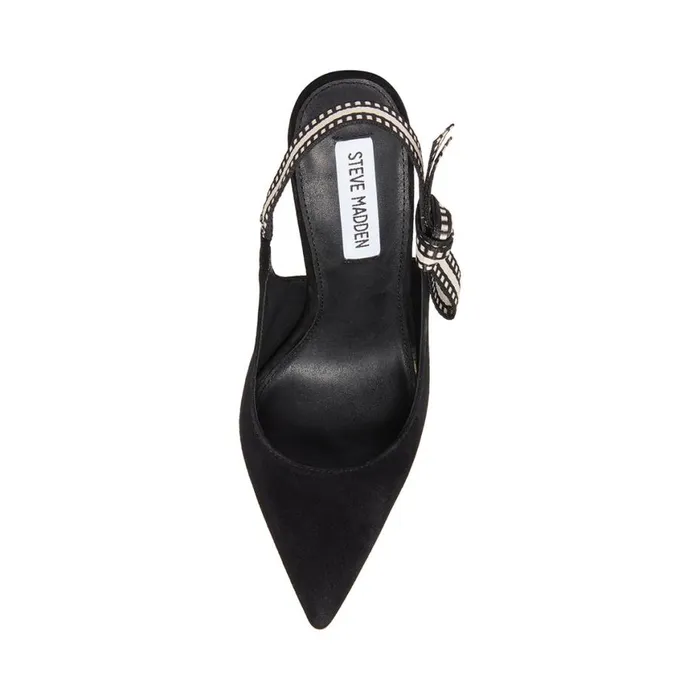 Steve Madden Bri Black Suede Womens Heels