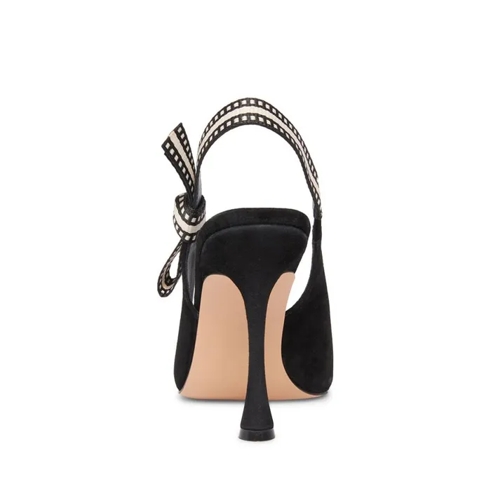 Steve Madden Bri Black Suede Womens Heels