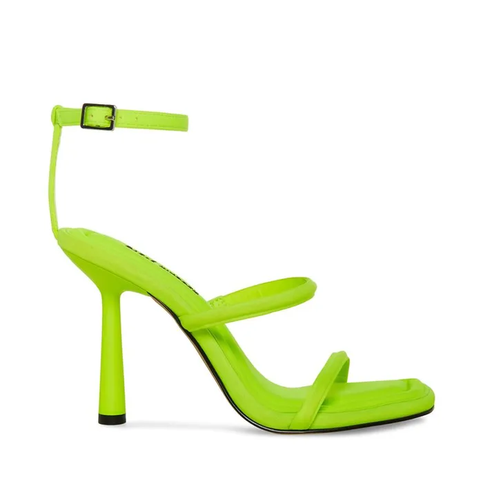 Steve Madden Briella Lime Womens Heels