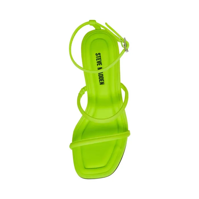 Steve Madden Briella Lime Womens Heels