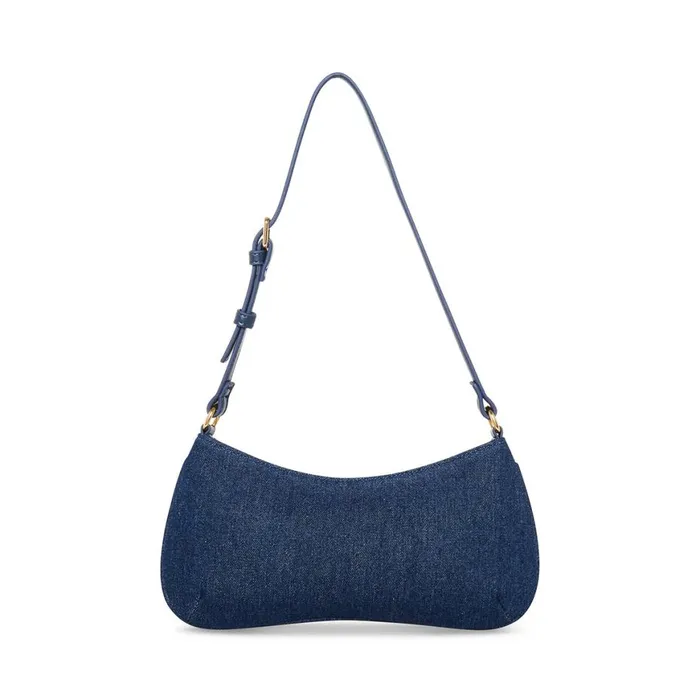 Steve Madden Bwesty Denim Fabric Womens Crossbody Bags