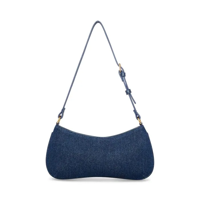 Steve Madden Bwesty Denim Fabric Womens Crossbody Bags Steve Madden Bwesty Denim Fabric Womens Crossbody Bags
