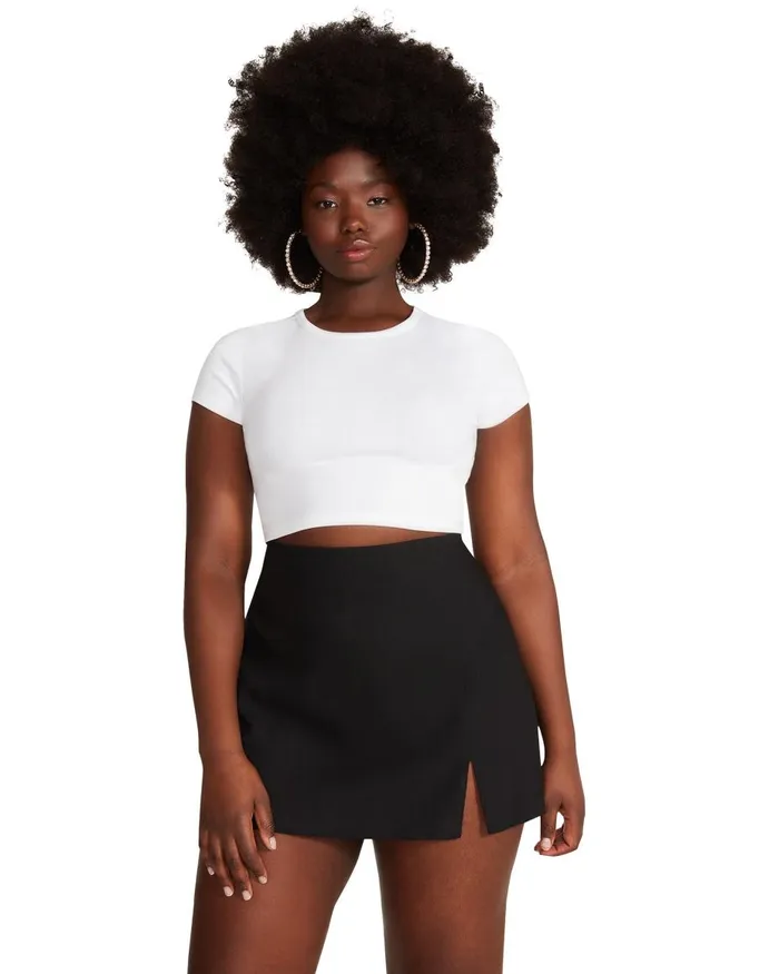 Steve Madden Cam Skort Black Womens Bottoms