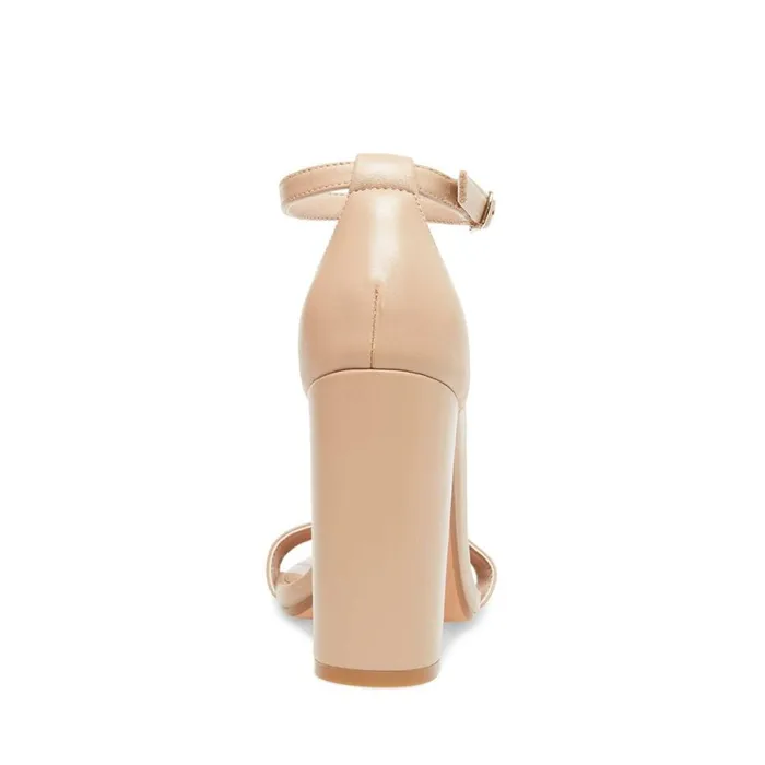 Steve Madden Carrson Blush Leather Womens Heels
