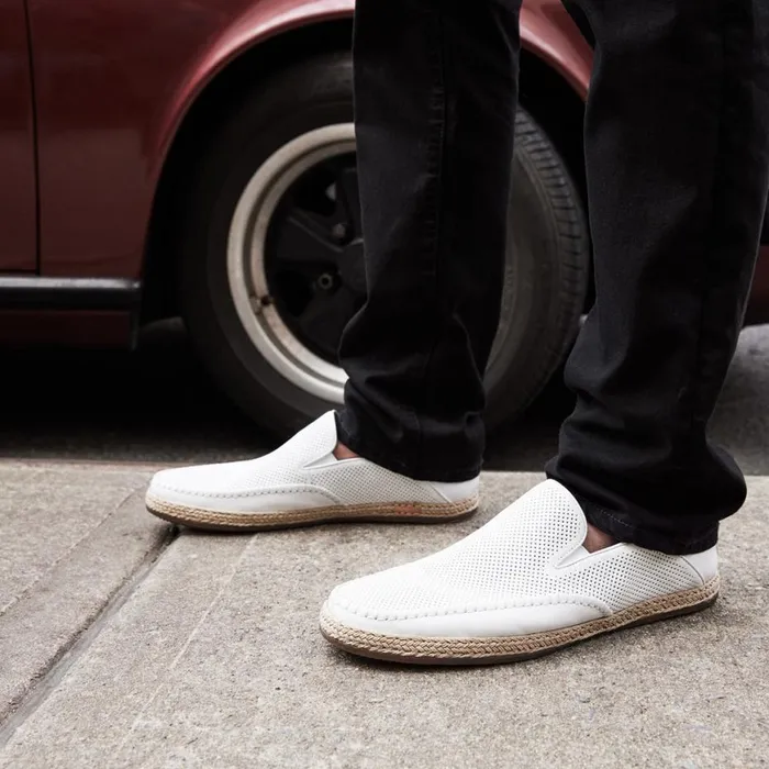 Steve Madden Caydenn White Leather Mens Casual Steve Madden Caydenn White Leather Mens Casual