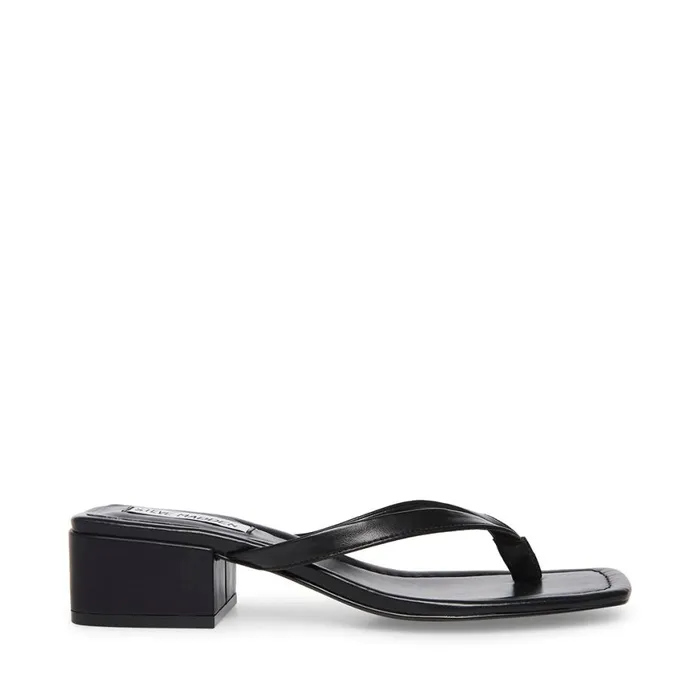 Steve Madden Claudette Black Womens Sandals
