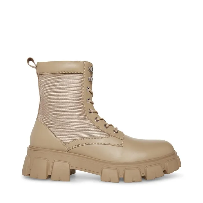 Steve Madden Cortina Sand Leather Mens Boots