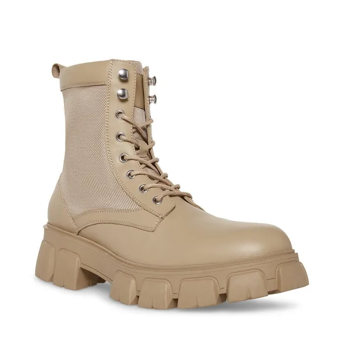 Steve Madden Cortina Sand Leather Mens Boots Steve Madden Cortina Sand Leather Mens Boots