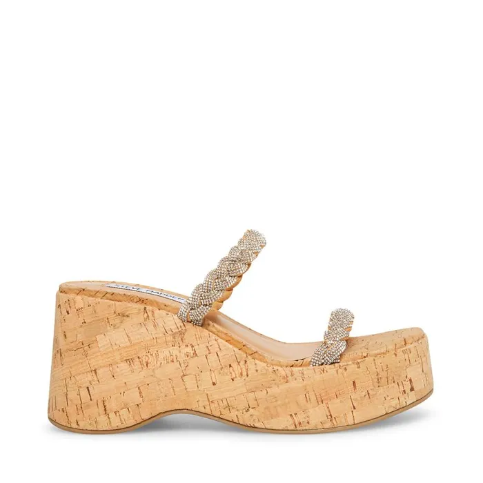 Steve Madden Danya Rhinestones Womens Sandals