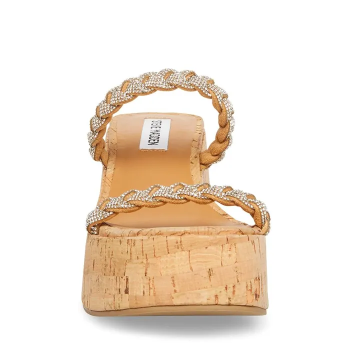 Steve Madden Danya Rhinestones Womens Sandals