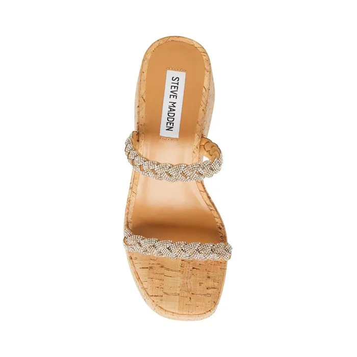Steve Madden Danya Rhinestones Womens Sandals