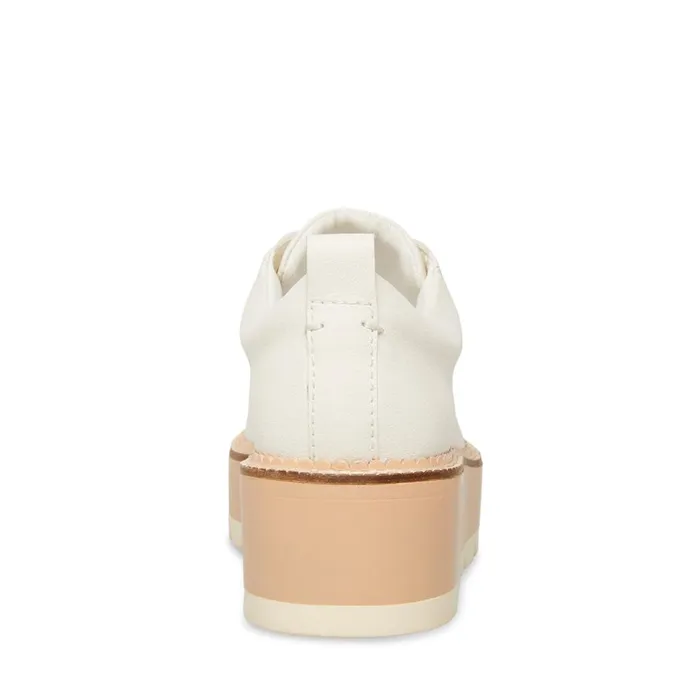 Steve Madden Dawson White Womens Sneakers