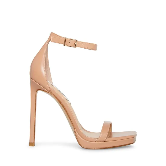 Steve Madden Iridessa Tan Leather Womens Heels