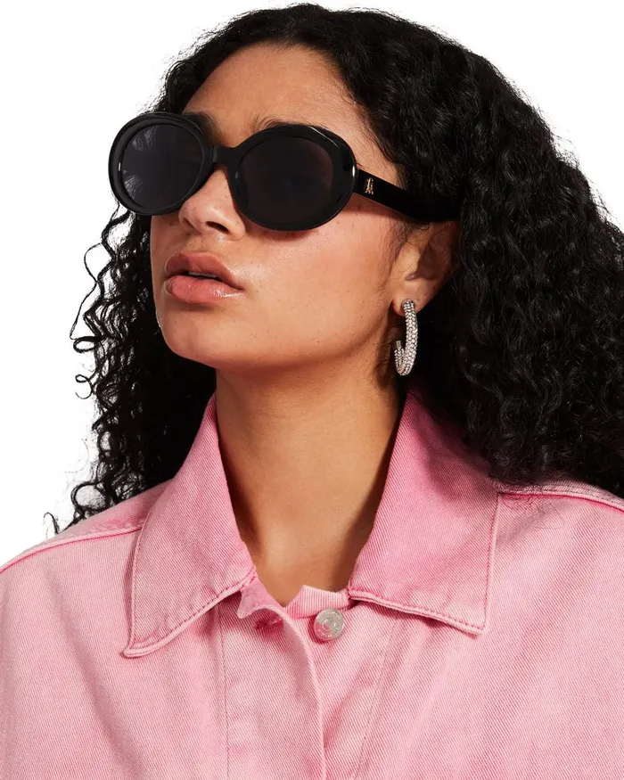 Steve Madden Isla Sunglasses Black Womens Sunglasses