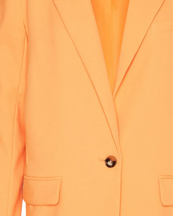 Steve Madden Kaira Blazer Orange Womens Jackets and Coats