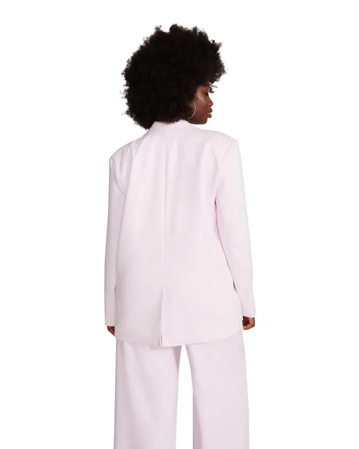 Steve Madden Kaira Blazer Pink Womens Jackets and Coats