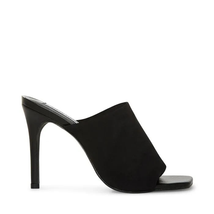 Steve Madden Kareena Black Womens Heels