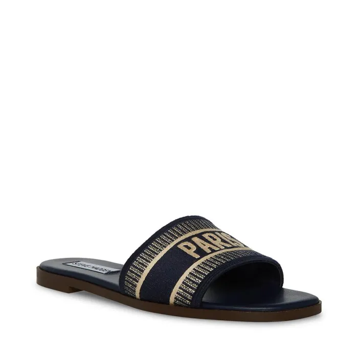 Steve Madden Knox Navy Multi Womens Sandals
