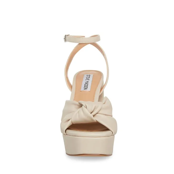 Steve Madden Lala Bone Womens Heels