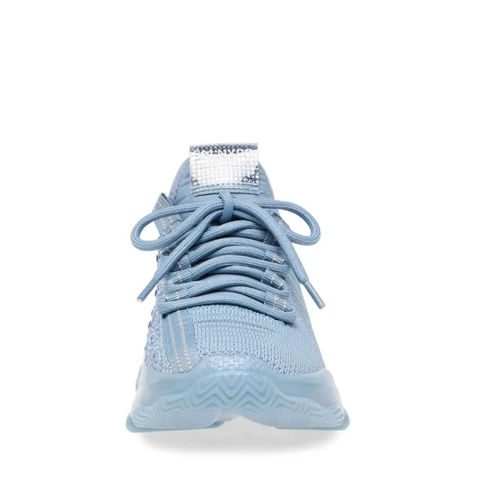 Steve Madden Maxima Baby Blue Multi Womens Sneakers