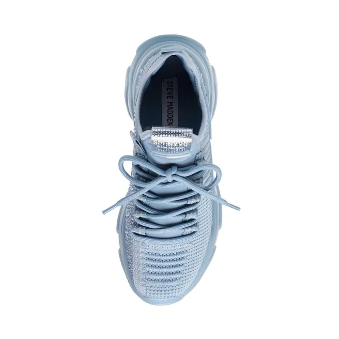 Steve Madden Maxima Baby Blue Multi Womens Sneakers