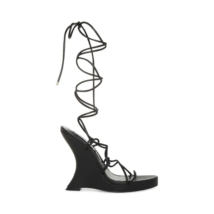 Steve Madden Rezy Black Womens Heels