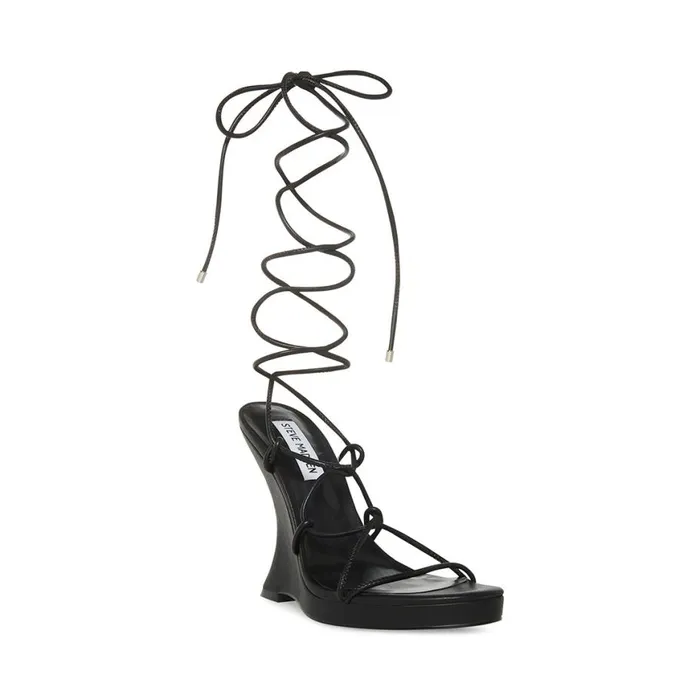 Steve Madden Rezy Black Womens Heels