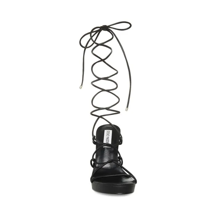 Steve Madden Rezy Black Womens Heels