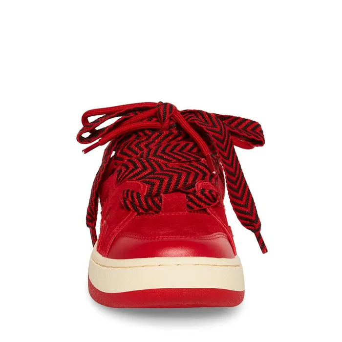 Steve Madden Roaring Red Multi Womens Sneakers