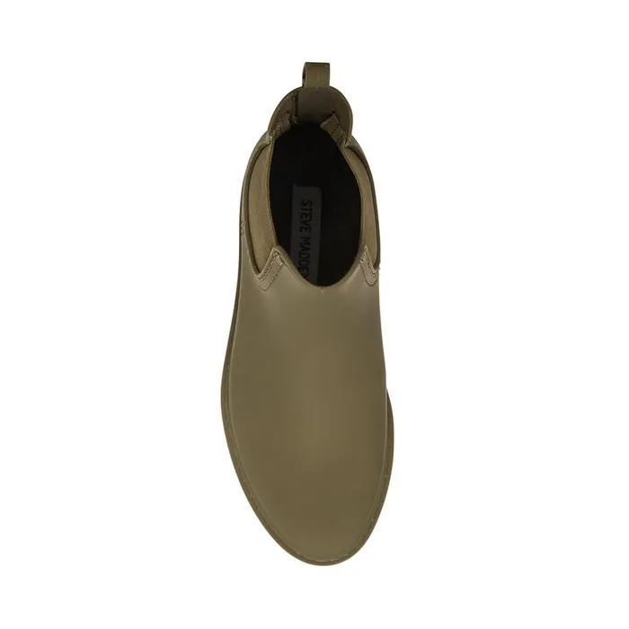 Steve Madden Sahara Olive Womens Boots and Booties