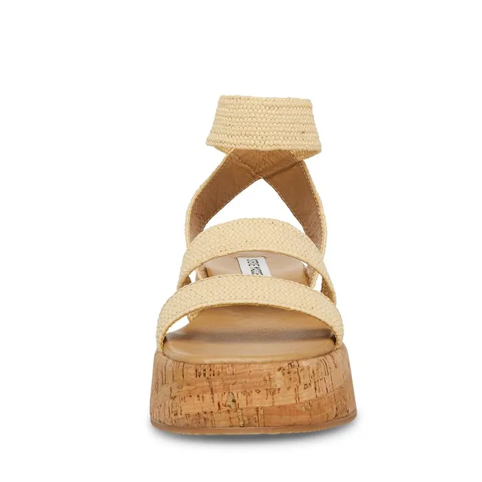 Steve Madden Sashes Raffia Womens Sandals