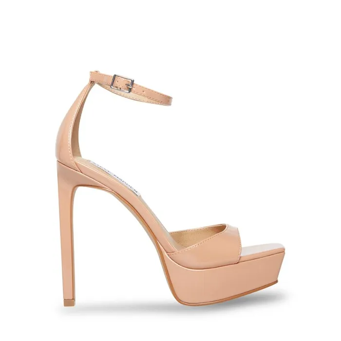 Steve Madden Scorch Blush Patent Womens Heels