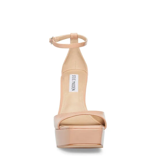 Steve Madden Scorch Blush Patent Womens Heels
