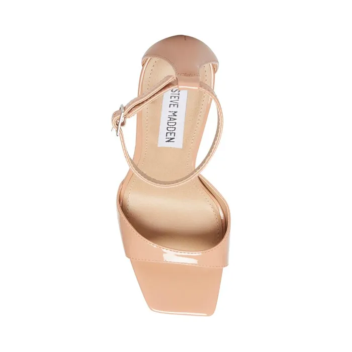 Steve Madden Scorch Blush Patent Womens Heels
