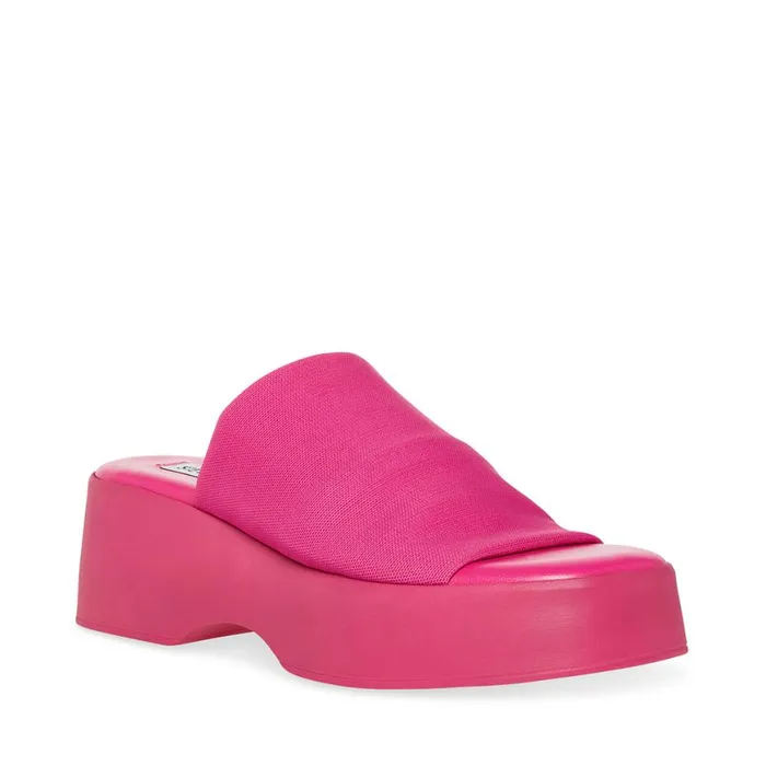 Steve Madden Slinky30 Hot Pink Womens Sandals