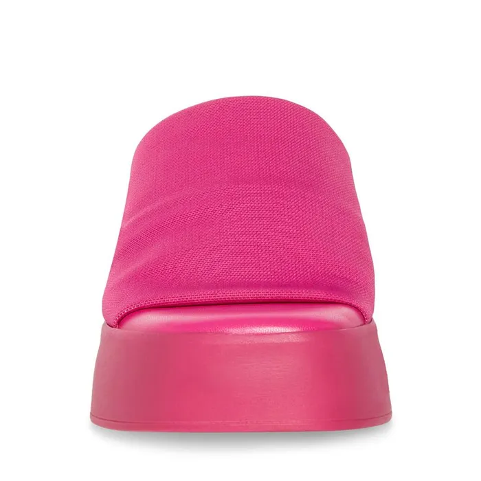 Steve Madden Slinky30 Hot Pink Womens Sandals