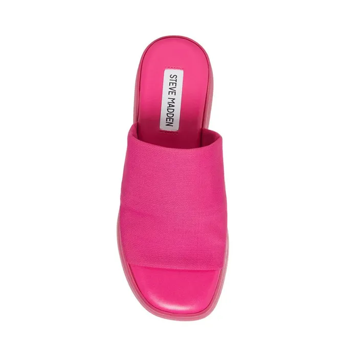 Steve Madden Slinky30 Hot Pink Womens Sandals