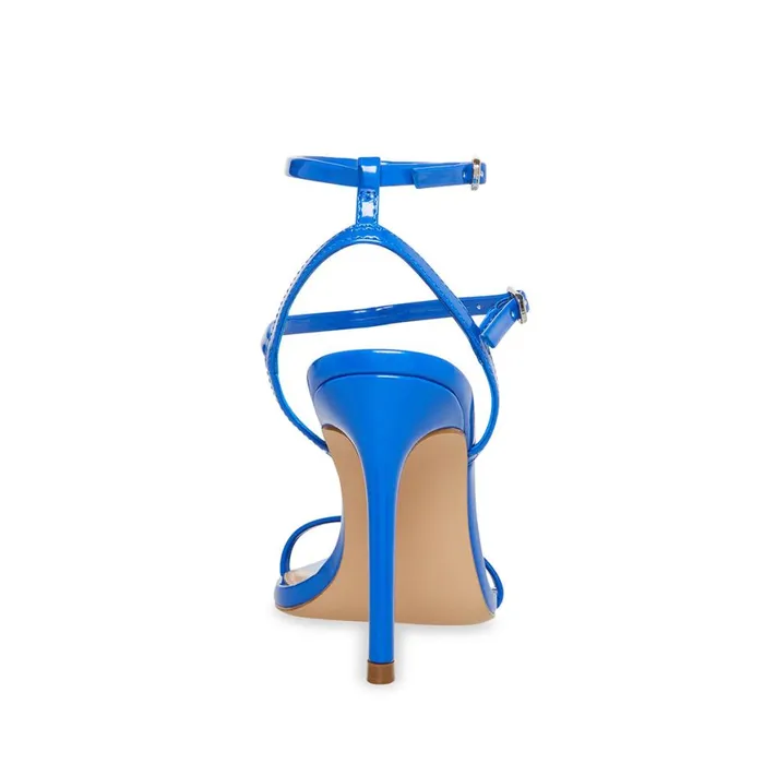 Steve Madden Theresa Blue Patent Womens Heels