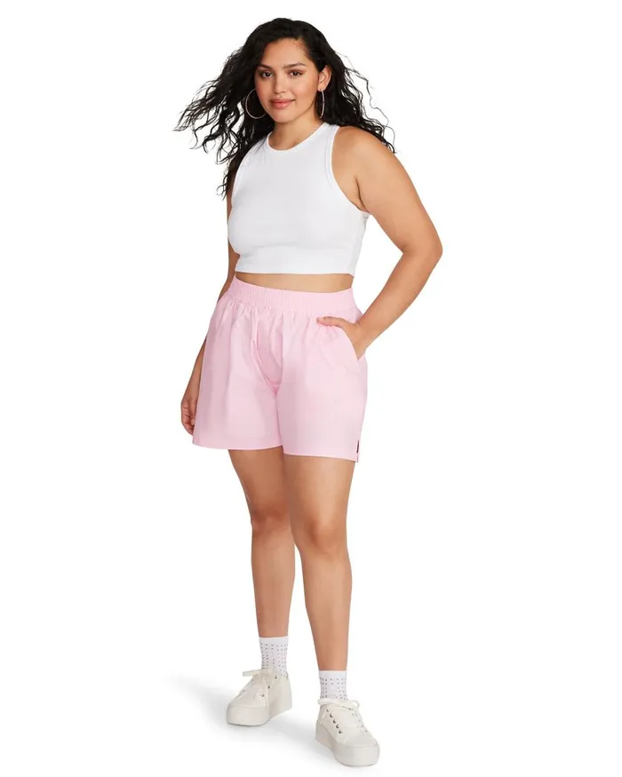 Steve Madden Tish Short Pink Womens Bottoms