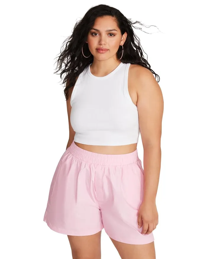 Steve Madden Tish Short Pink Womens Bottoms
