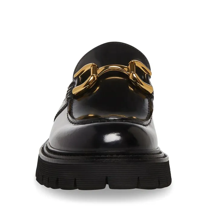 Steve Madden Zylo Black Box Mens Loafers