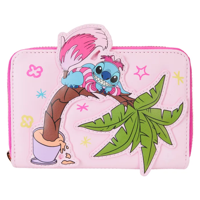 Stitch In Cheshire Cat Costume Exclusive Zip Around Wallet Unisex Loungefly Bags and Wallets Stitch In Cheshire Cat Costume Exclusive Zip Around Wallet Unisex Loungefly Bags and Wallets